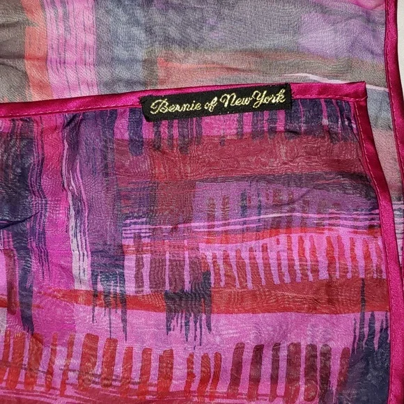 Bernie of New York Silk Scarf - Picture 3 of 4